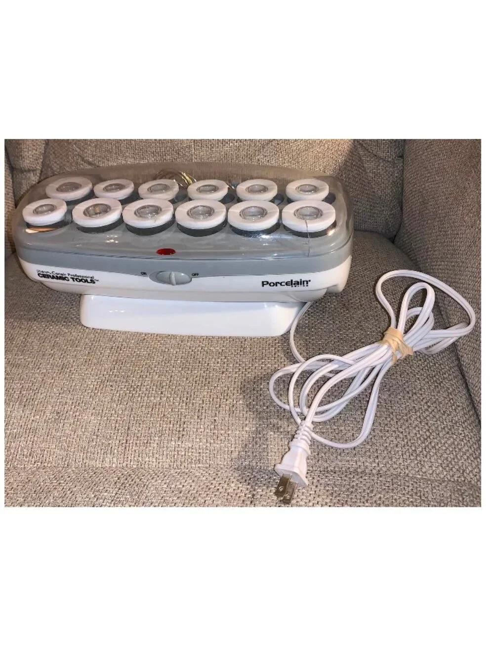 Jilbere Conair 12 Hot Hair Rollers Ceramic Tools Porcelain Series JBPCHV14N